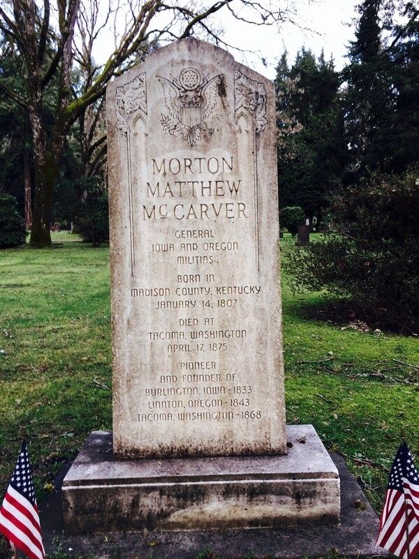 Morton Matthew McCarver Monument Marker. Click for full size. Morton Matthew McCarver Monument Marker image. Click for full size.