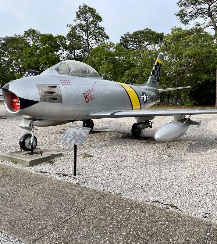 F-86F Sabre Marker image. Click for full size.
