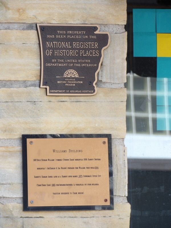 Williams Building Marker image. Click for full size.