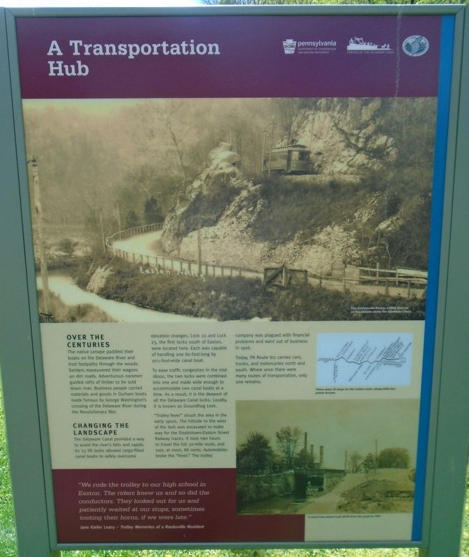A Transportation Hub Marker. Click for full size. A Transportation Hub Marker image. Click for full size.