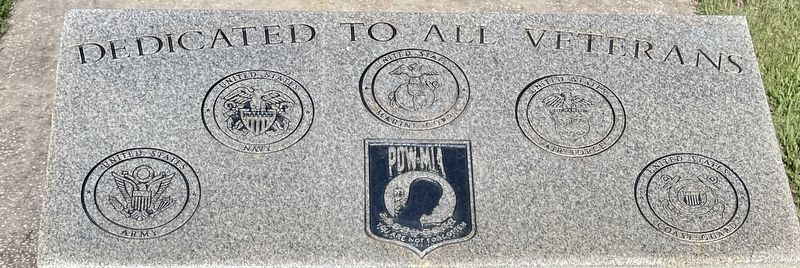 Veterans Memorial Marker. Click for full size. Veterans Memorial Marker image. Click for full size.