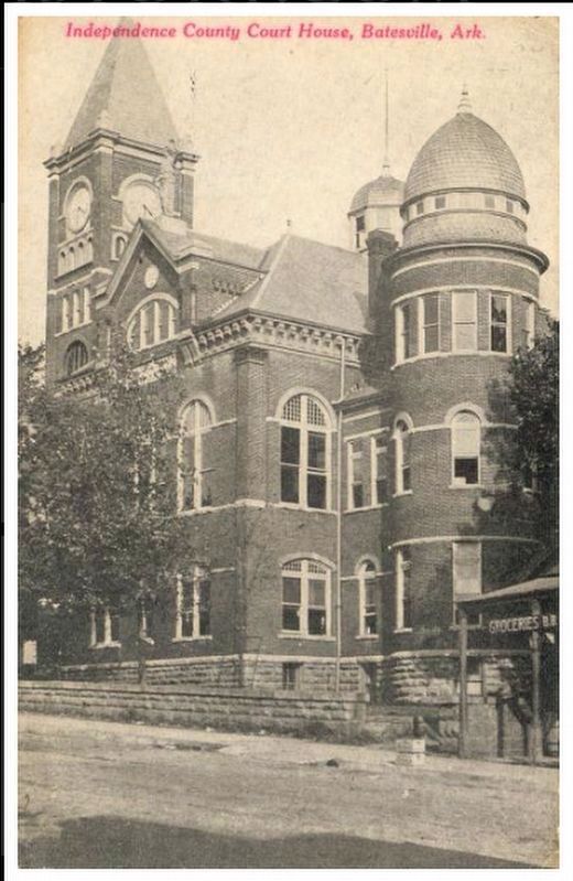 1892 Independence County Courthouse image. Click for full size.