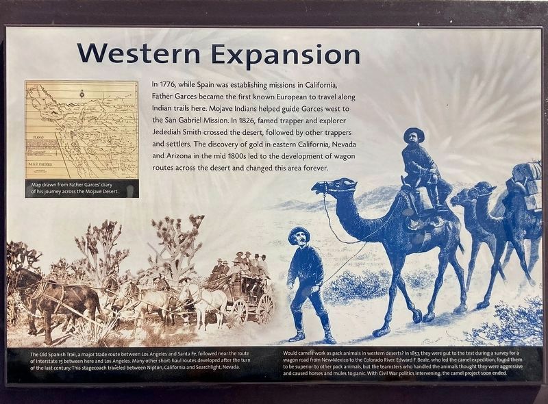 Western Expansion Marker. Click for full size. Western Expansion Marker image. Click for full size.