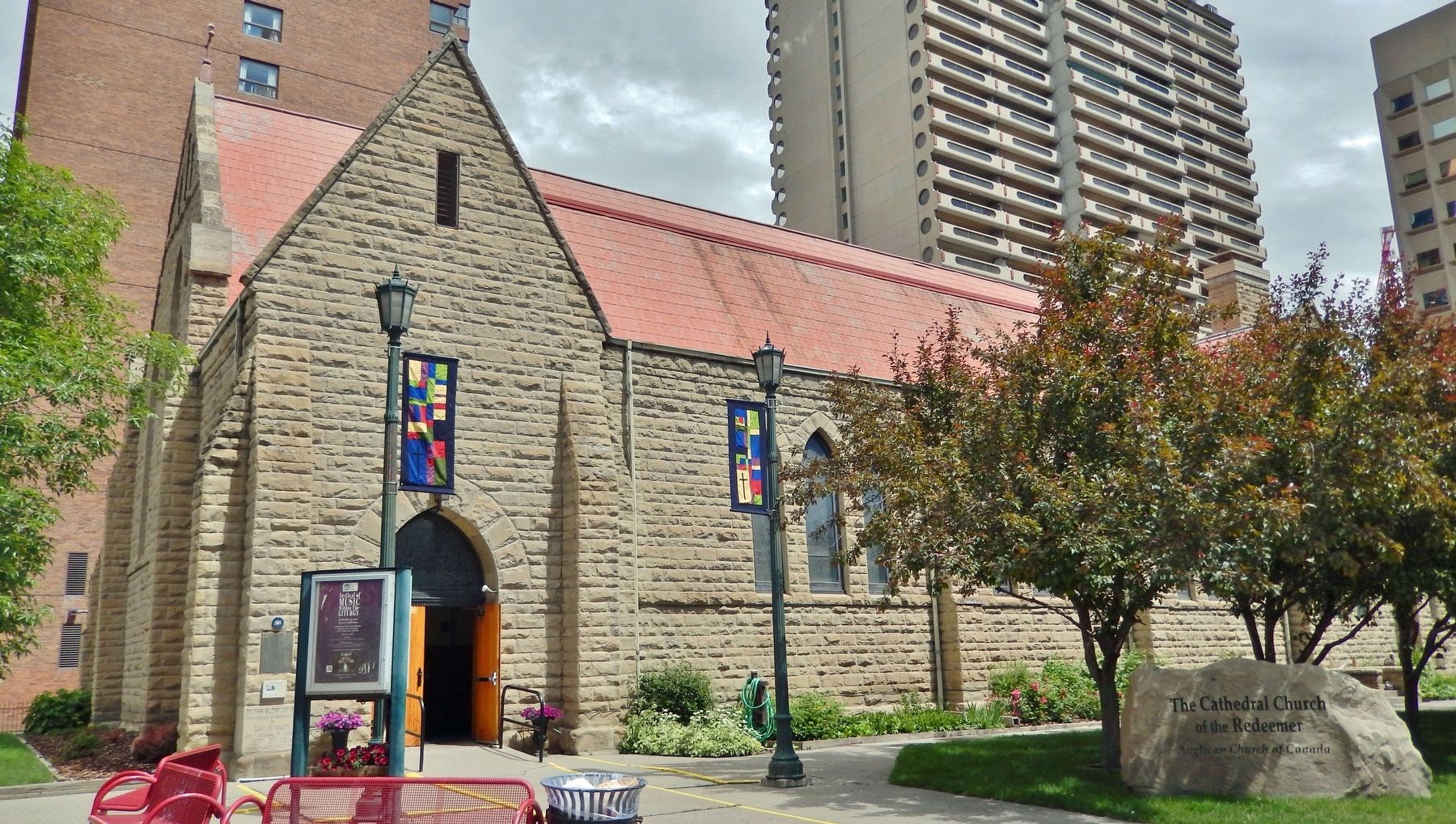 Cathedral Church of the Redeemer (<i>southwest elevation</i>) image. Click for full size.
