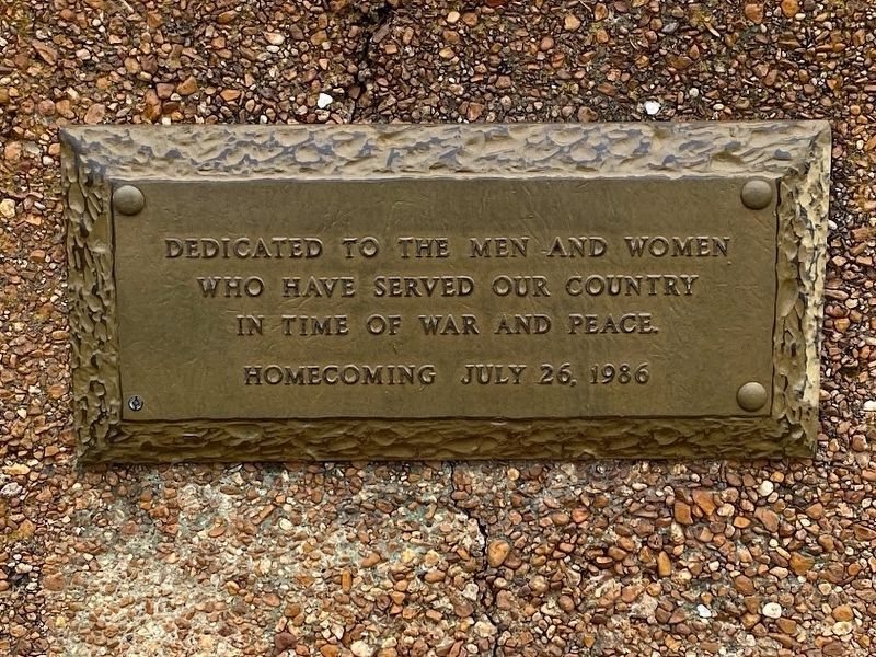 Nolensville War Memorial image. Click for full size.