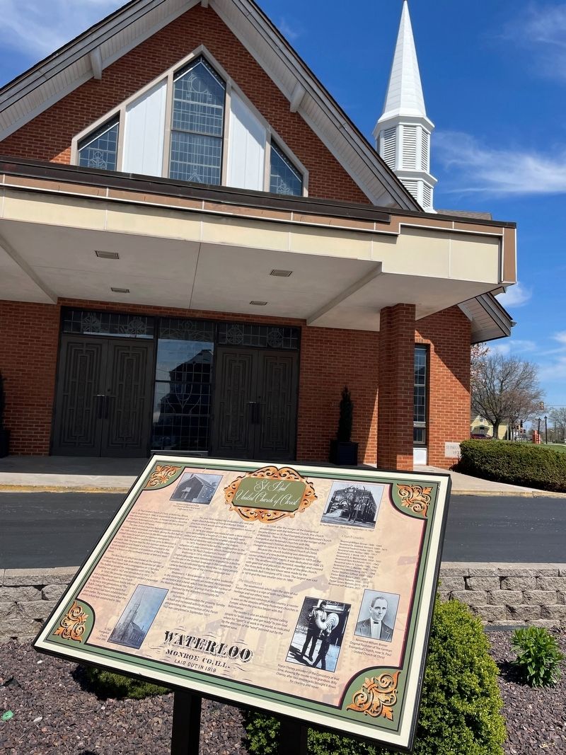 St. Paul United Church Of Christ Marker image. Click for full size.