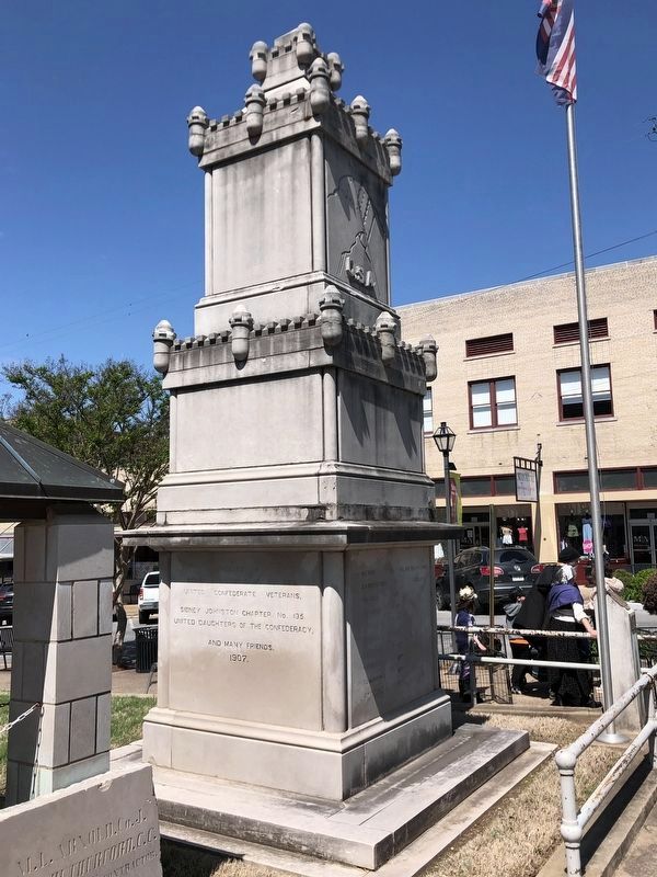 Batesville Confederate Monument Marker, Side Two image. Click for full size.