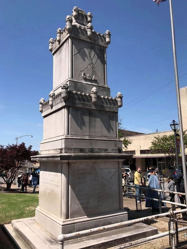 Batesville Confederate Monument, Side Three image. Click for full size.