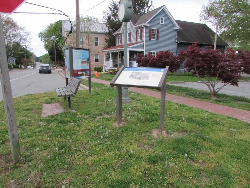Queenstown Marker at new location image. Click for full size.