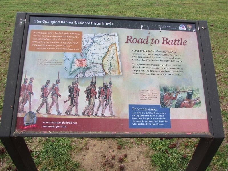 Road to Battle Marker image. Click for full size.