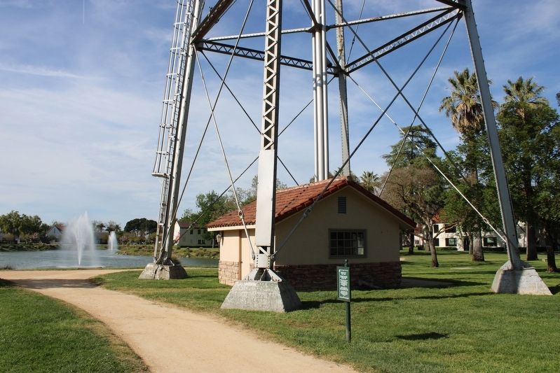 University Park Water Tower Marker. Click for full size. University Park Water Tower Marker image. Click for full size.