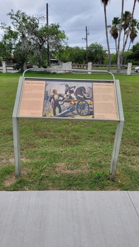 Take the Cannon! Marker. Click for full size. Take the Cannon! Marker image. Click for full size.