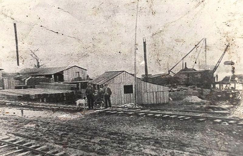 Gibson�s Wagon Stock Factory image. Click for full size.