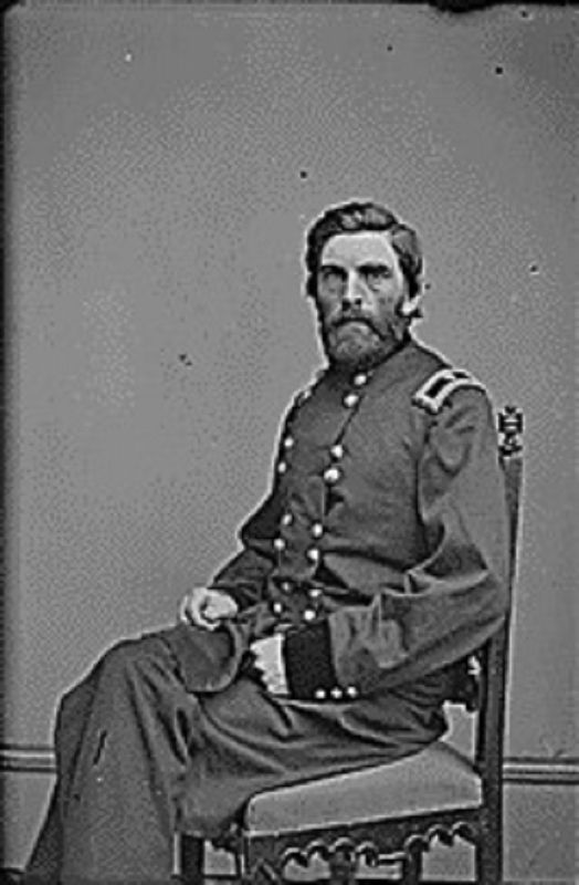 Union Gen. Grenville M. Dodge image. Click for full size.