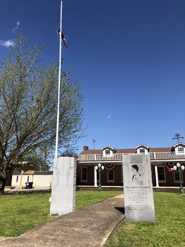SSG James R. Hendrix Memorial image. Click for full size.
