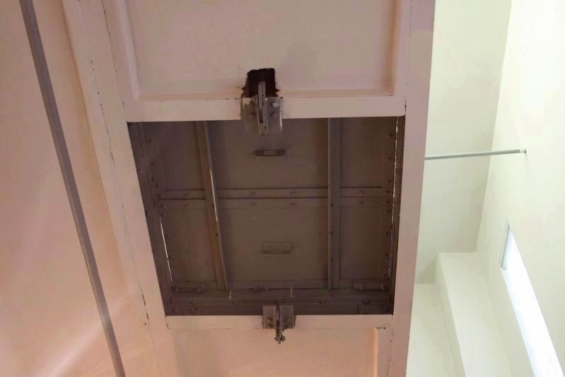 Trap door from below. Click for full size. Trap door from below image. Click for full size.
