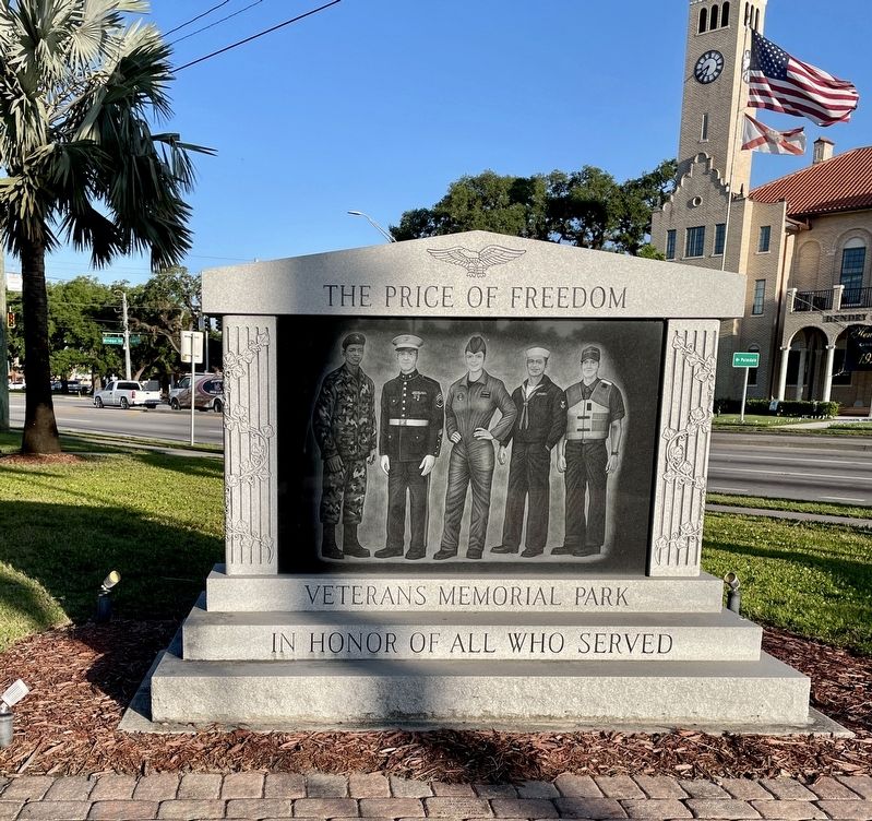 The Price of Freedom Marker image. Click for full size.