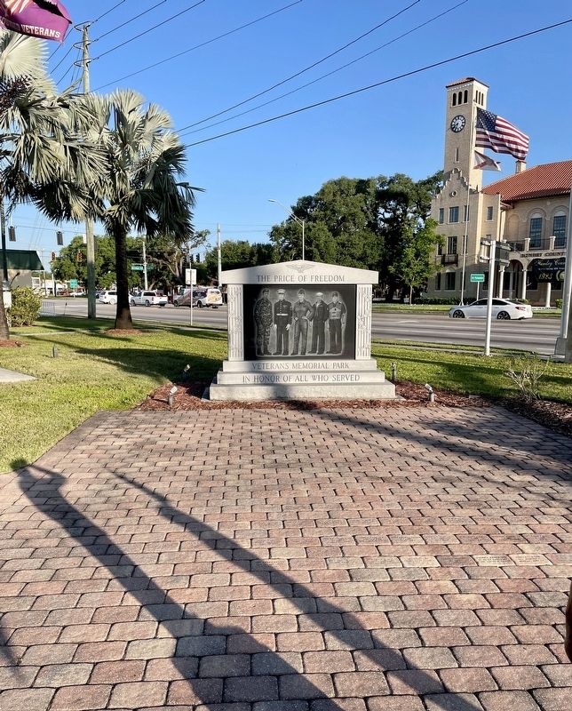 The Price of Freedom Marker image. Click for full size.