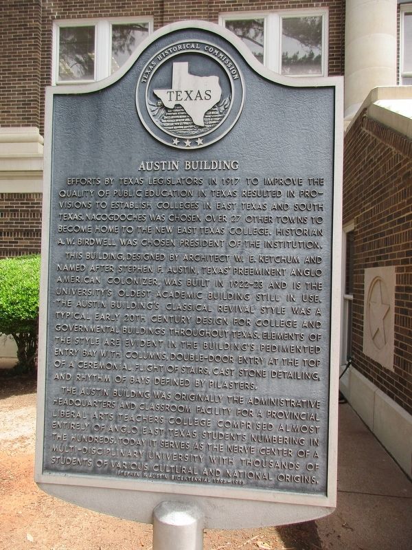 Austin Building Marker image. Click for full size.