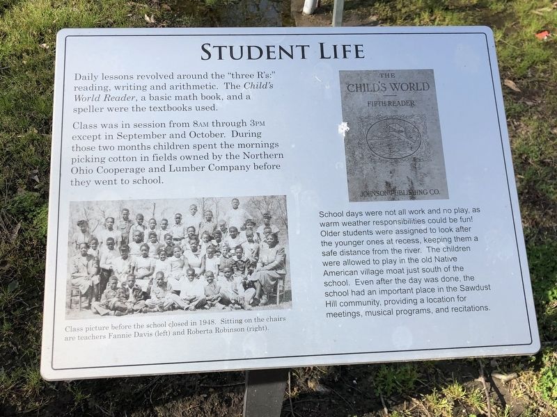 Student Life Marker image. Click for full size.