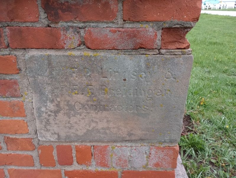 Remembering Zion Lutheran Church Marker image. Click for full size.