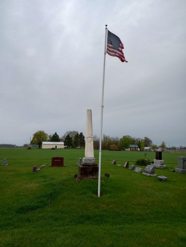 Liberty Township Civil War Memorial image. Click for full size.