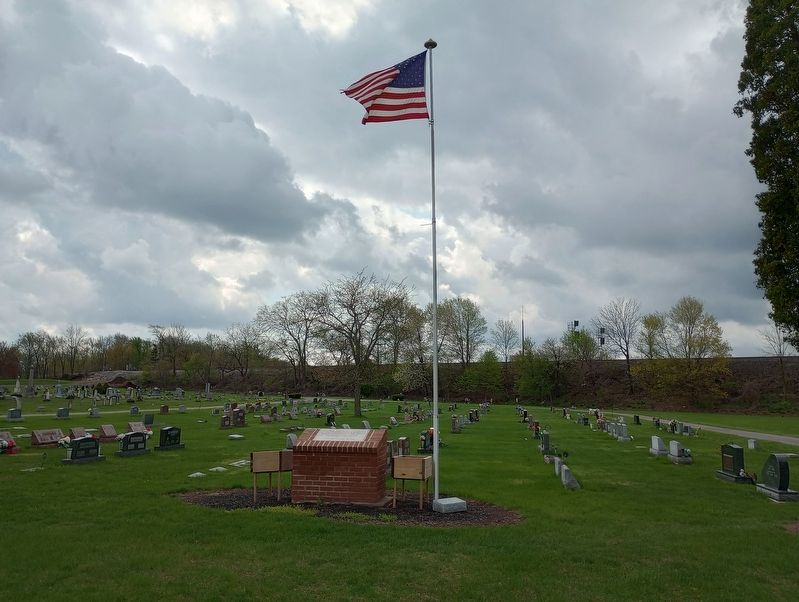Farewell Retreat Cemetery Veterans Memorial image. Click for full size.