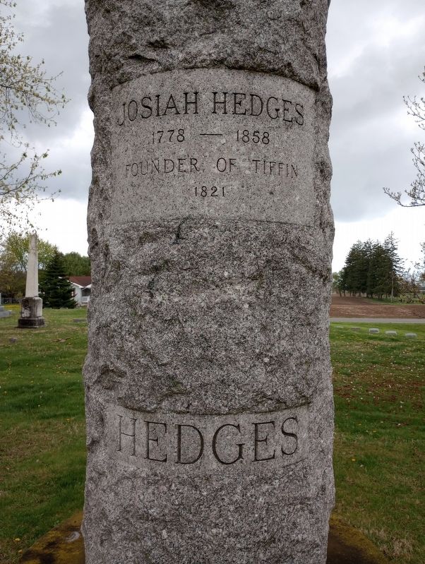 Josiah Hedges Marker image. Click for full size.
