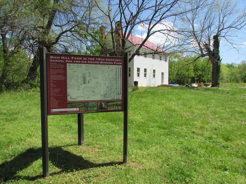 Rich Hill Farm in the 20th Century Marker. Click for full size. Rich Hill Farm in the 20th Century Marker image. Click for full size.