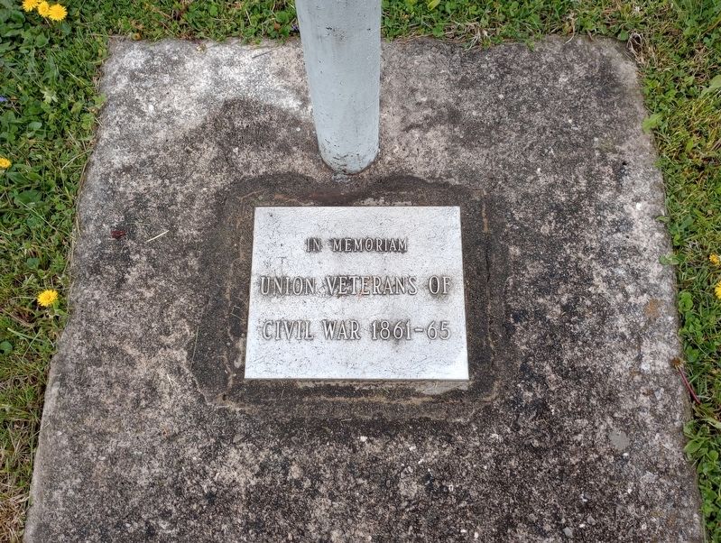 Union Veterans Memorial Marker. Click for full size. Union Veterans Memorial Marker image. Click for full size.