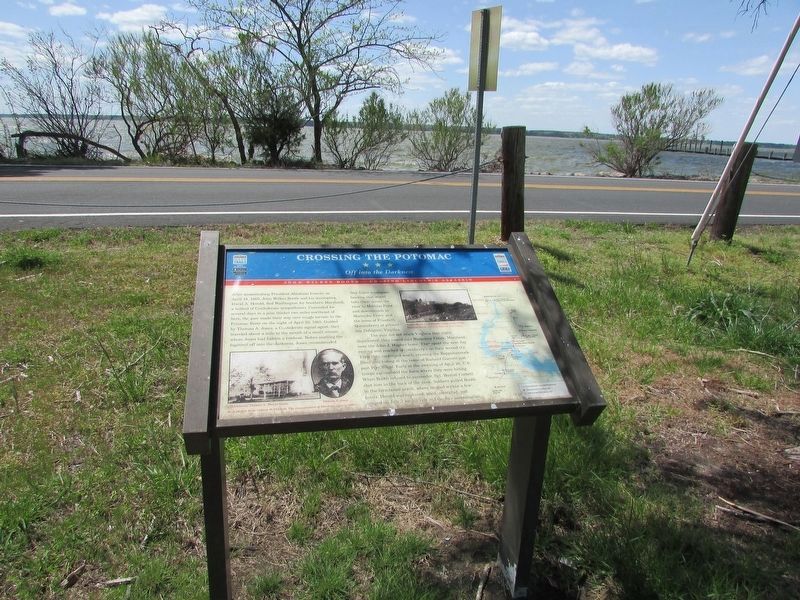 Crossing the Potomac Marker image. Click for full size.