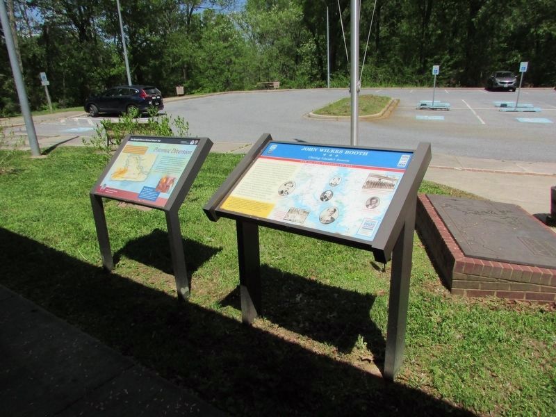 Potomac Diversion Marker image. Click for full size.