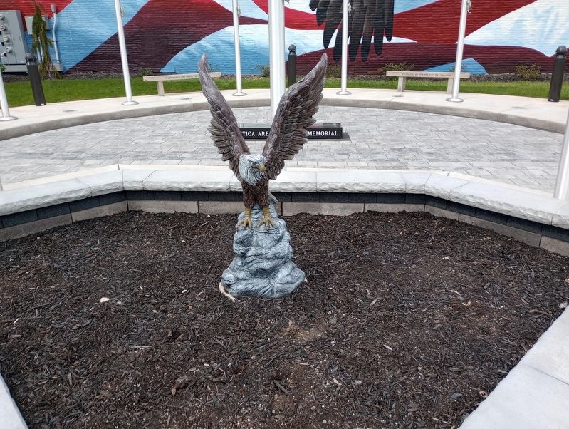 Attica Area Veterans Memorial image. Click for full size.