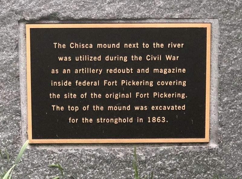 Chisca Mound Marker image. Click for full size.