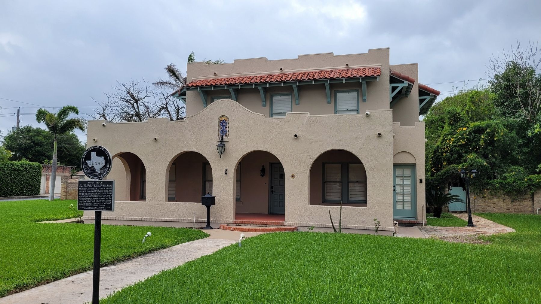 The view of the Brulay House and Marker from the street. Click for full size. The view of the Brulay House and Marker from the street image. Click for full size.