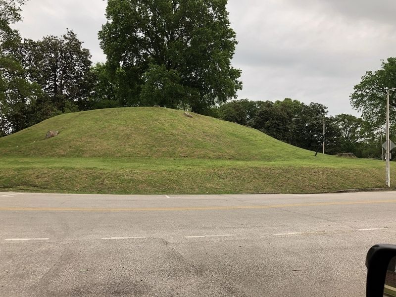 Chickasaw Heritage Park Indian Mound. Click for full size. Chickasaw Heritage Park Indian Mound image. Click for full size.