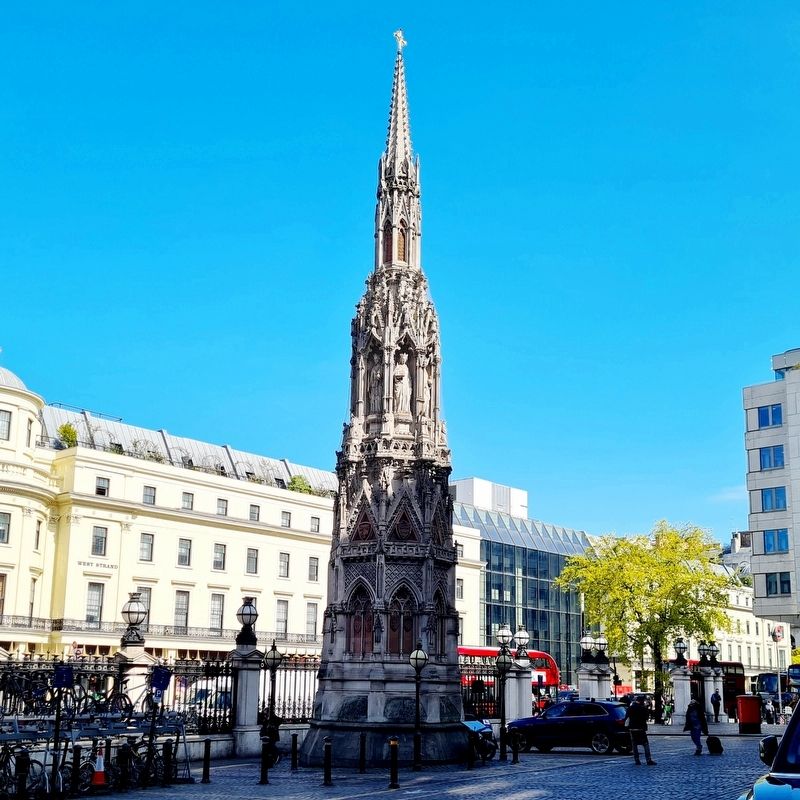 Queen Eleanor Memorial Cross. Click for full size. Queen Eleanor Memorial Cross image. Click for full size.