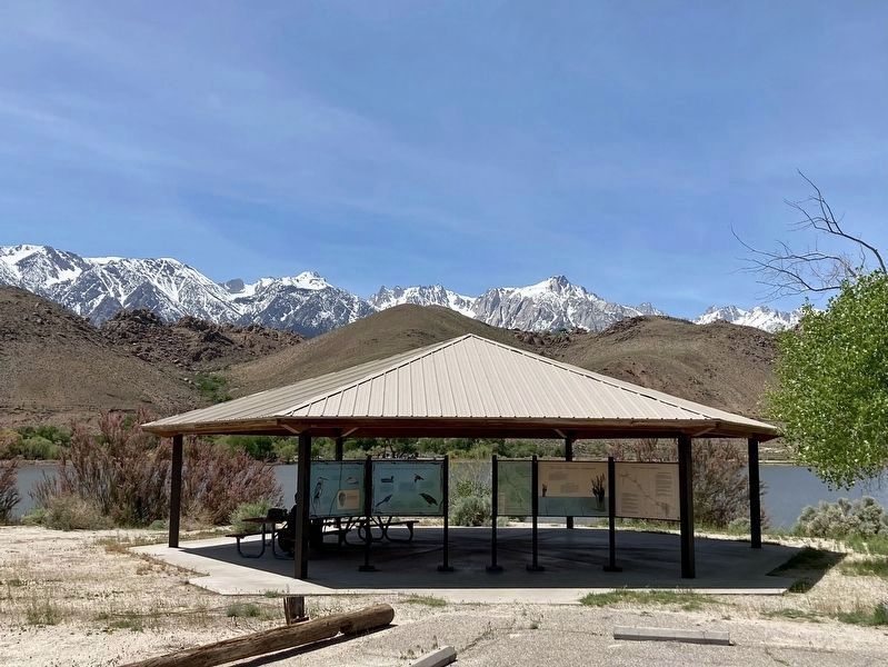 Alabama Hills Marker. Click for full size. Alabama Hills Marker image. Click for full size.