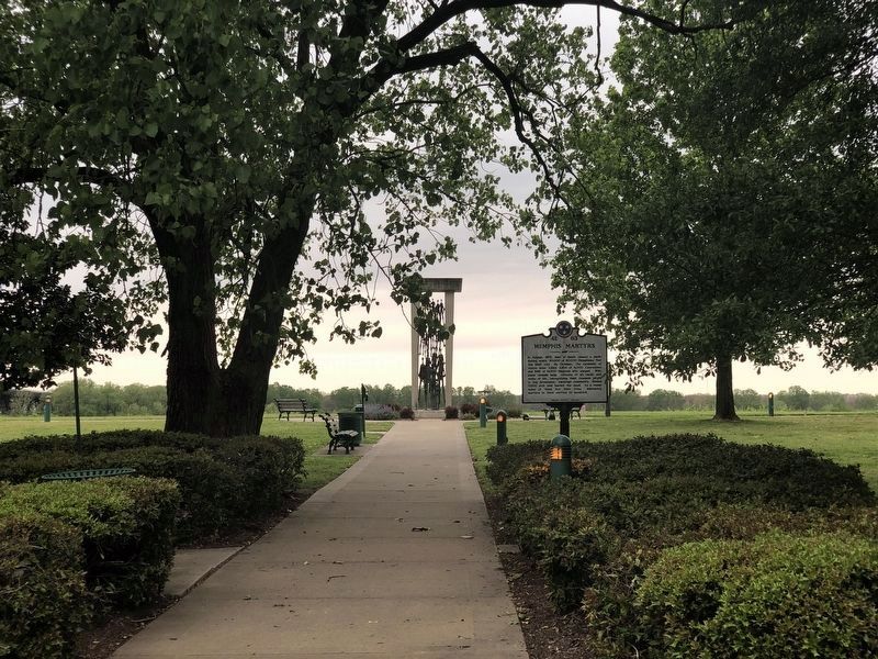 Memphis Martyrs Marker. Click for full size. Memphis Martyrs Marker image. Click for full size.