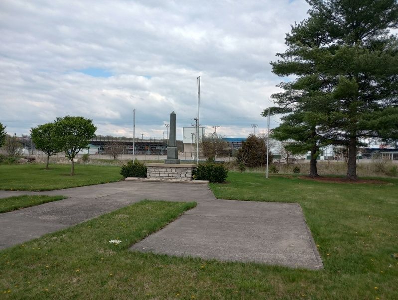 Attica Civi War Memorial image. Click for full size.