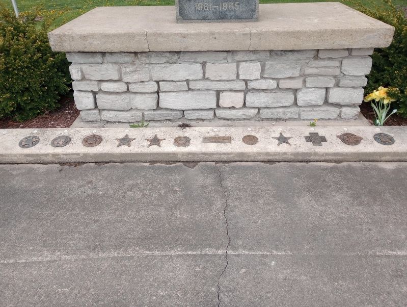 Attica Civi War Memorial image. Click for full size.