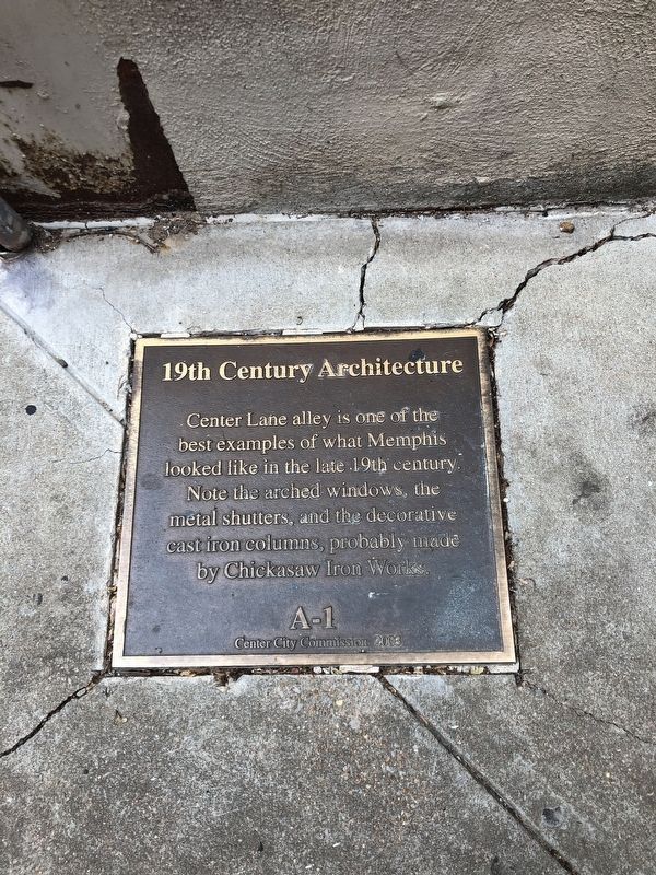 19th Century Architecture Marker image. Click for full size.