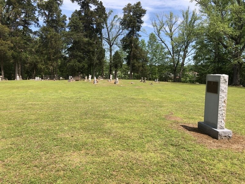 Sigler Cemetery Marker. Click for full size. Sigler Cemetery Marker image. Click for full size.
