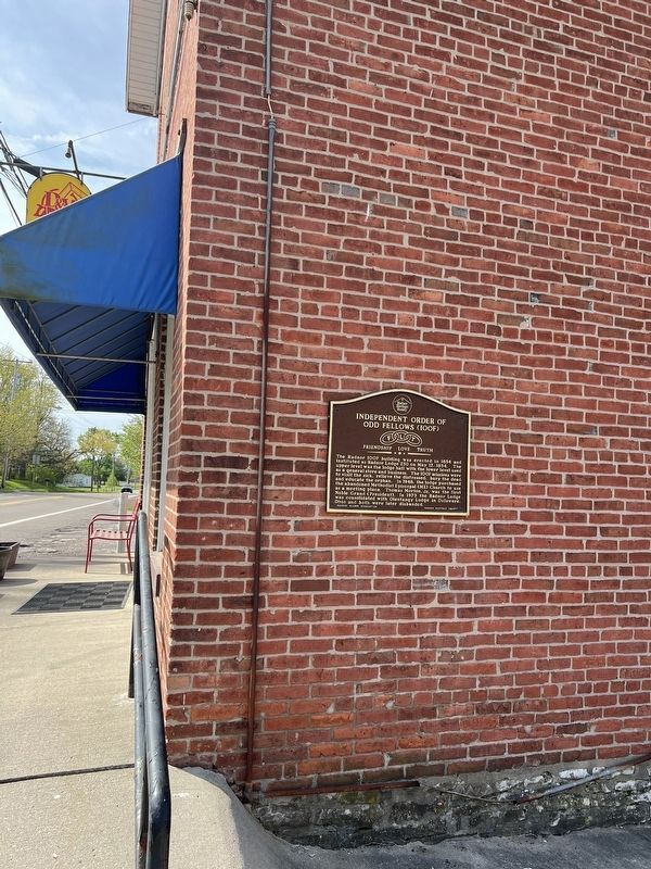 IOOF Independent Order of Odd Fellows Marker image. Click for full size.