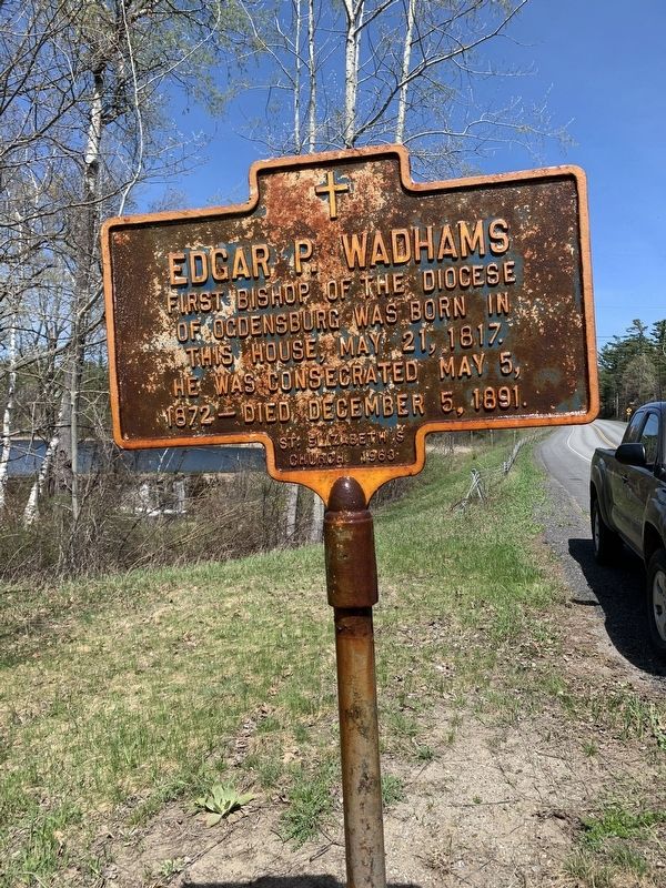 Edgar P. Wadhams Marker image. Click for full size.