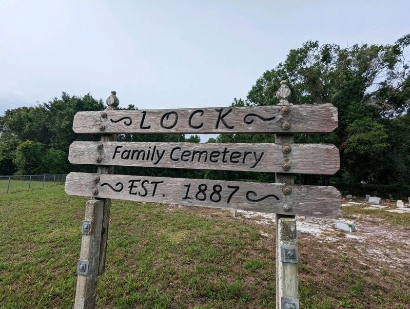 Lock Family Cemetery Marker image. Click for full size.
