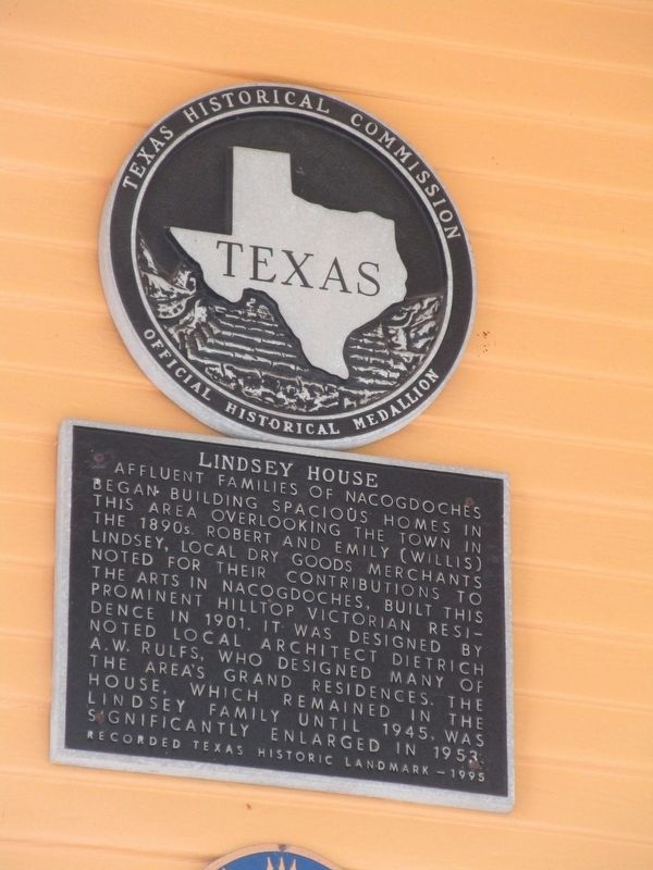 Lindsey House Marker. Click for full size. Lindsey House Marker image. Click for full size.