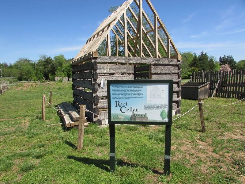 Root Cellar Marker. Click for full size. Root Cellar Marker image. Click for full size.