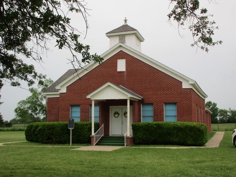Allison Chapel United Methodist Church and Marker. Click for full size. Allison Chapel United Methodist Church and Marker image. Click for full size.