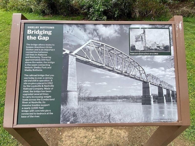 Shelby Bottoms Marker. Click for full size. Shelby Bottoms Marker image. Click for full size.